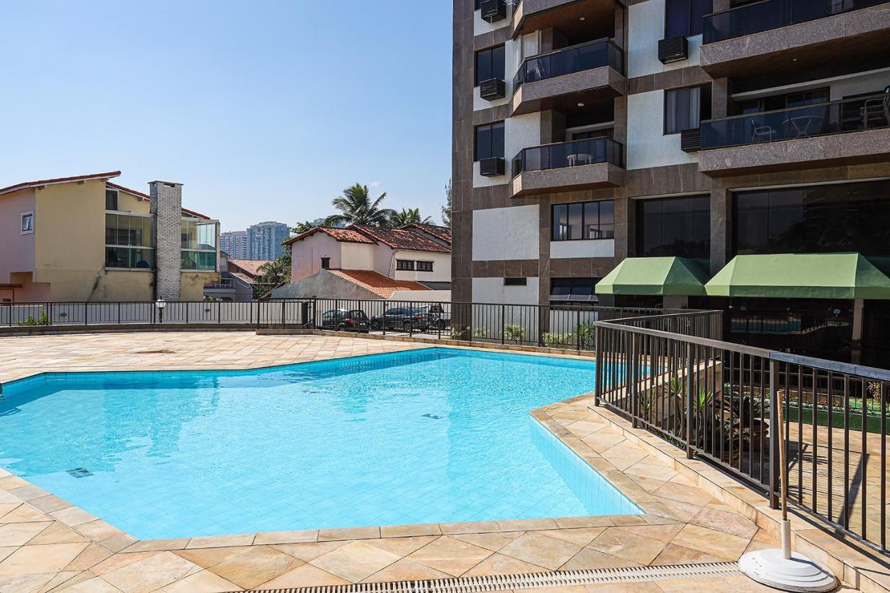 Acolhedor Flat A Beira-Mar Na Barra Da Tijuca Apartment ริโอเดจาเนโร ภายนอก รูปภาพ